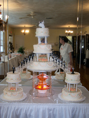 Cake with Fountain